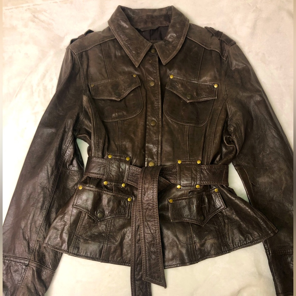 Women’s leather jacket